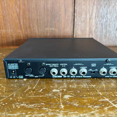 BOSS SE-70 SE70 Super Effects Processor New internal Battery w/ power supply image 3