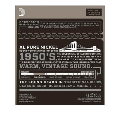 EPN110 Pure Nickel Regular Light 10-45 D'Addario image 2