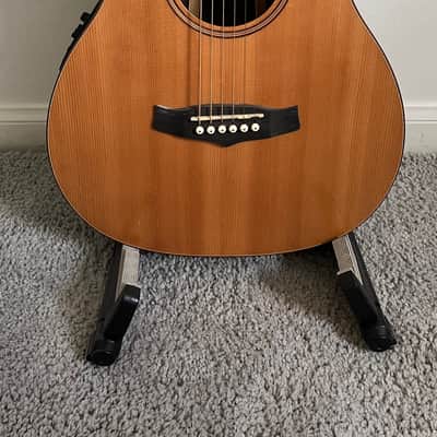 Tanglewood TWJ-P-E Java Solid Cedar/Amara/Spalted Mango Parlor with Electronics 2010s - Natural Gloss image 1