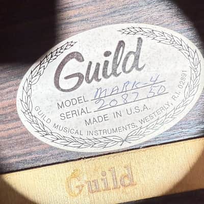 Guild Mark-4  1979 - beautiful Indian Rosewood Classical w/great tone ! image 10