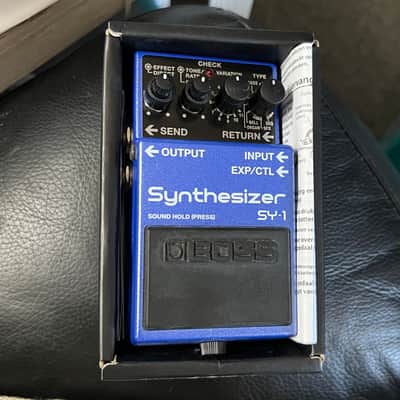 Boss SY-1 Synthesizer 2019 - Present - Blue with Box! image 8