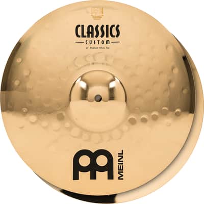 MEINL CC141620 Classics Custom Brilliant Complete Cymbal Beckenset 14-16-20 image 4