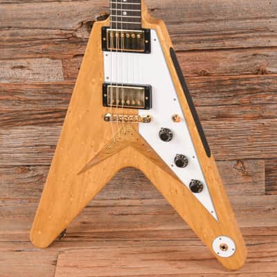 Gibson Custom '58 Korina Flying V Natural 2023 image 2