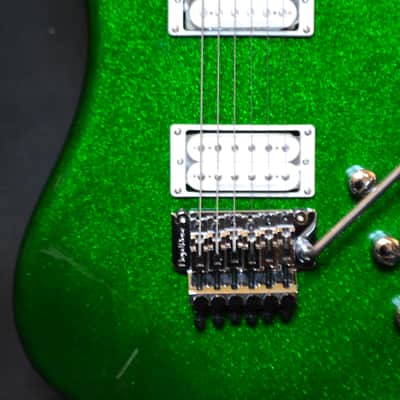 Kramer Pacer Vintage 2016 Emerald Green Sparkle image 3