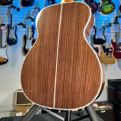 Martin OM-45 Standard Series Acoustic Guitar - Natural with Aging Toner, Get Plek'd, 339 image 13