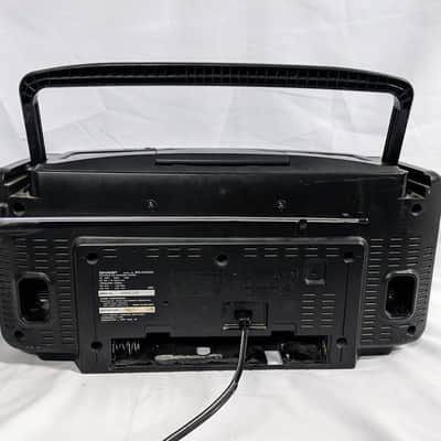 SHARP WQ-CH1500 Portable Boombox 5 CD Changer Stereo Radio Cassette Player - Tested 90's image 16