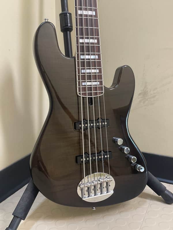 Lakland 55-AJ 55-AJ Black Transparent Blacks And Binding image 1