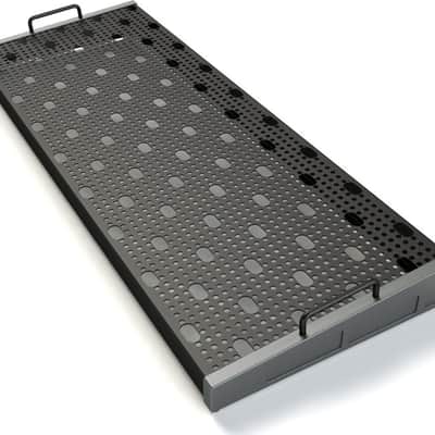 Temple Audio DUO 34 Pedalboard, 34" x 12.5", Gunmetal image 3