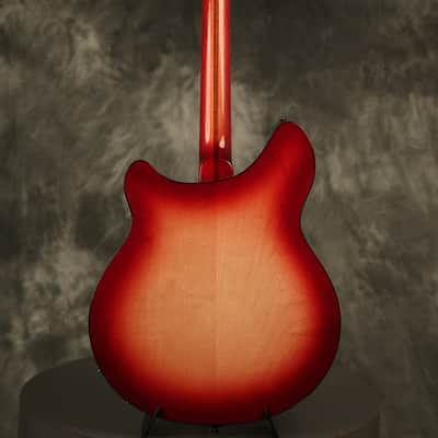 1995 Rickenbacker 360/12 string BT Fireglo w/BLACK hardware + binding!!! image 17