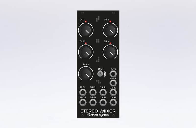 ERICA SYNTHS DRUM STEREO MIXER : BRAND NEW :  [DETROIT MODULAR] image 1
