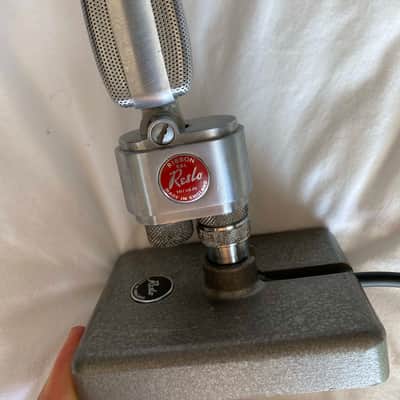 *RARE* Early '60s Vintage Reslo RBL-WS 'Beatles' Ribbon Microphone with Adapter and Stand image 7