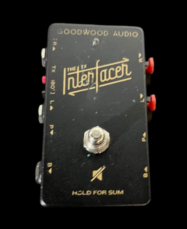 Goodwood Audio The Interfacer TX 2010s - Black/Gold