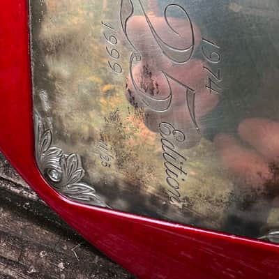 Rare Hamer Artist Sterling Silver Edition 25th Anniversary 1999 #11 of 25 Trans Red OHSC image 15