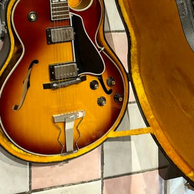 Lawsuit-era ES-175 clone made by Ibanez in Japan in 1976 image 2