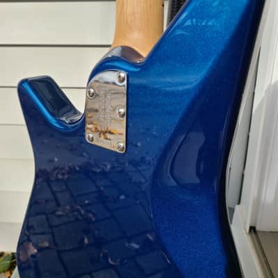 Ernie Ball Music Man Big Al 4SSS 2011 - Pearl Blue image 8