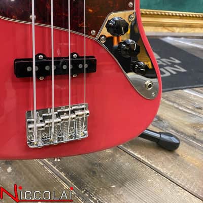 Fender American Professional Classic Jazz Bass, Maple Fingerboard, Faded Dakota Red Bild 1