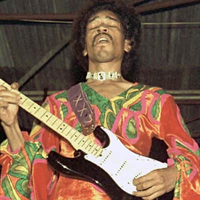 New Jimi Hendrix Replica Guitar Strap-Standard Length-Jeri Hart Straps image 5