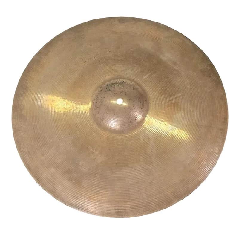 Used Zildjian A Medium Ride Cymbal 20" Brilliant - Fair image 1