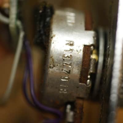 1980 Fender Era LEFTY Music Man Stingray electric bass guitar all original STRING THROUGH BODY + HSC image 17