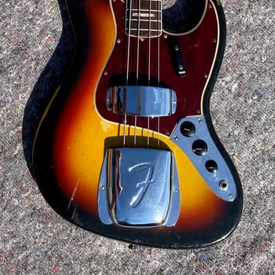 Fender Jazz Bass 1966 - Sunburst image 7