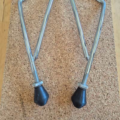 Sonor Phonic Bassdrum Spurs ~1980 - Chrome image 2