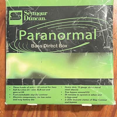 Seymour Duncan Paranormal Bass EQ Direct Box - Black image 4