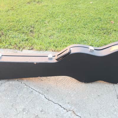 Vintage Heavy Duty 1970s Univox Bass Guitar Case Grey Lining Fits 47X12X3 Upper Bout 10' Ibanez Tokai Greco MIJ Aria Matsumoku image 7