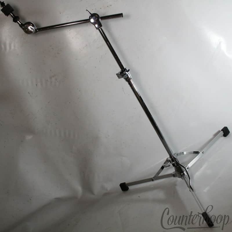 DW CP6710 Ultralight Boom Arm Crash Cymbal Stand Chrome Flush/Flat-Base Light image 1