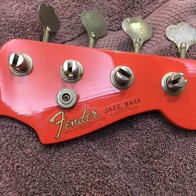 Fender Jazz Bass 1962 - Red Refin image 11