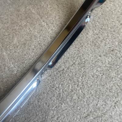 Ludwig 13” 8 hole snare drum or Tom steel hoop 70s 80s - Chrome image 8