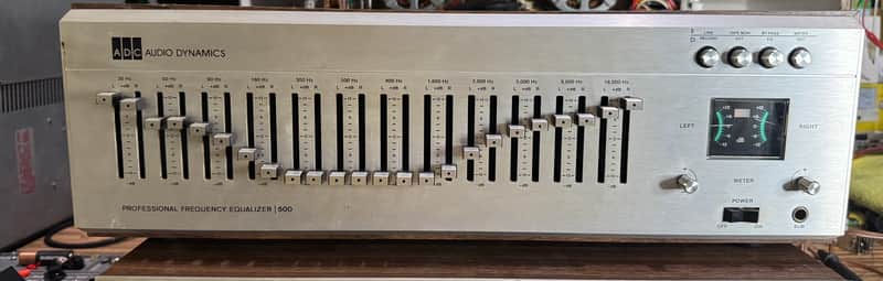 ADC Audio Dynamics 500 Professional Frequency Equalizer Tested Works Bild 1