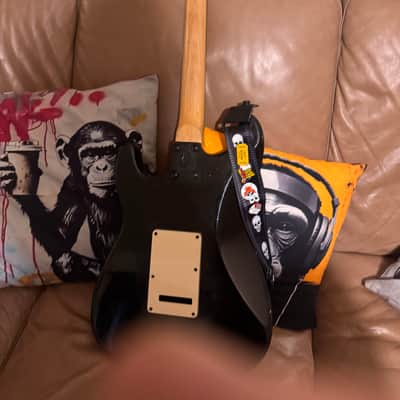 Fender Squier Strat 1990s - Black image 2