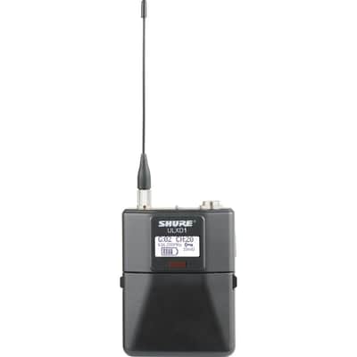 Shure ULXD1 Digital Wireless Bodypack Transmitter with LEMO Connector, G50: 470.125 - 533.925MHz Frequency Band image 2