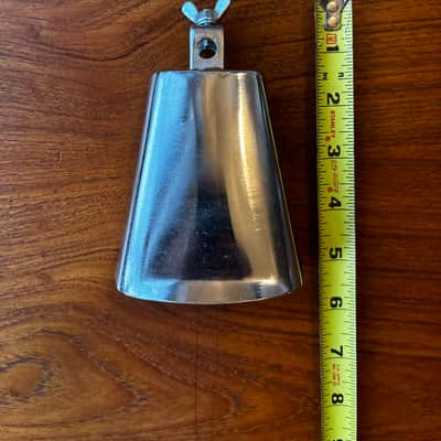 Vintage Japanese 4" Steel Cowbell MIJ Unmarked - See Video! image 6