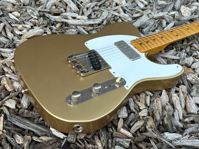 Guitar Mill Ultra Light Telecaster Body Loaded - Nitrocellulose P90 (no neck) image 1