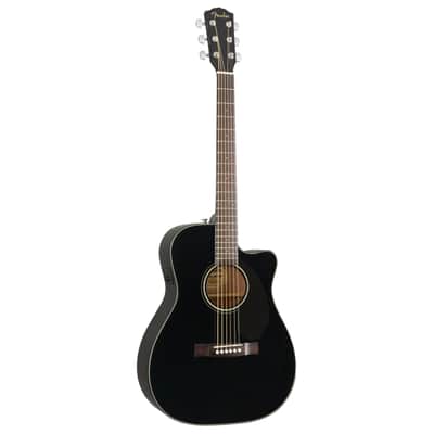 Fender CC-60SCE Black - Acoustic Guitar image 3