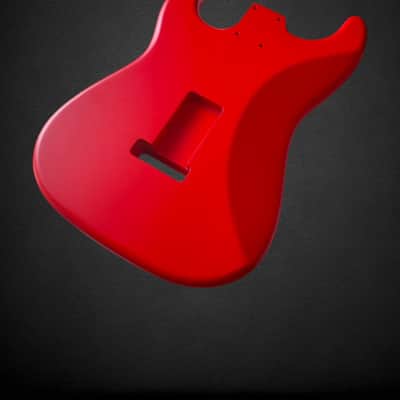 Stratocaster Body Fiesta Red Satin Nitro image 5