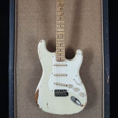 2022 Bluesman Vintage '50s Sedan Heavy Relic Iconic Look No Fret Wear (129) image 2