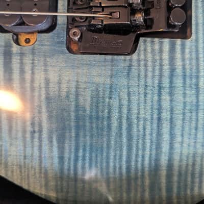 Ibanez S7420FM 1999-2000 - Translucent teal image 11