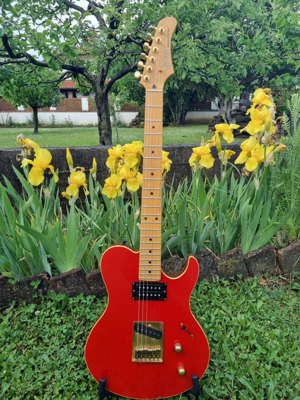 Greco Telecaster japan, bird's eye neck (print), mahagony body, 3,1 kg, rare image 1