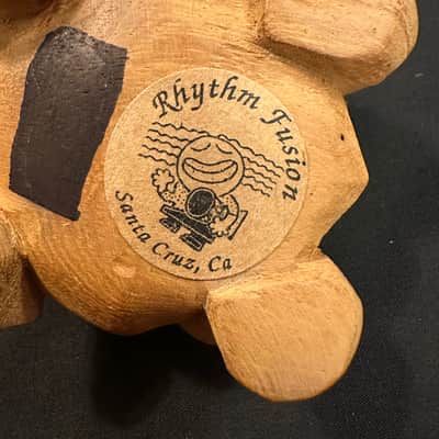 Handmade 3.5" Frog Guiro Scraper Rasper, Rhythm Fusion, with Beater-MINT image 7