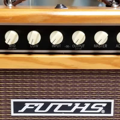used 2005 Fuchs Overdrive Supreme 100 Watt Tube Amp Head with Bob Burt Head Shell! Very Good Condition image 4