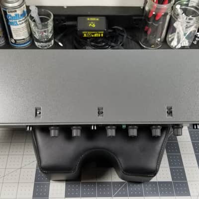 Aphex Aural Exciter Type C2 Model 104 with Big Bottom 1990s - Aluminum / Purple / Black image 11