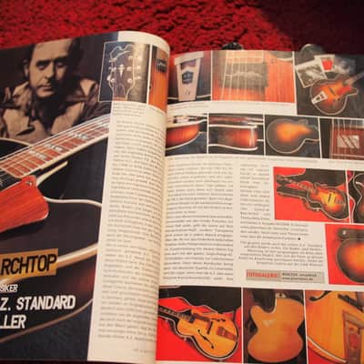 Hofner A.Z. Standard Attila Zoller 1982 -1984 brown sunburst image 14