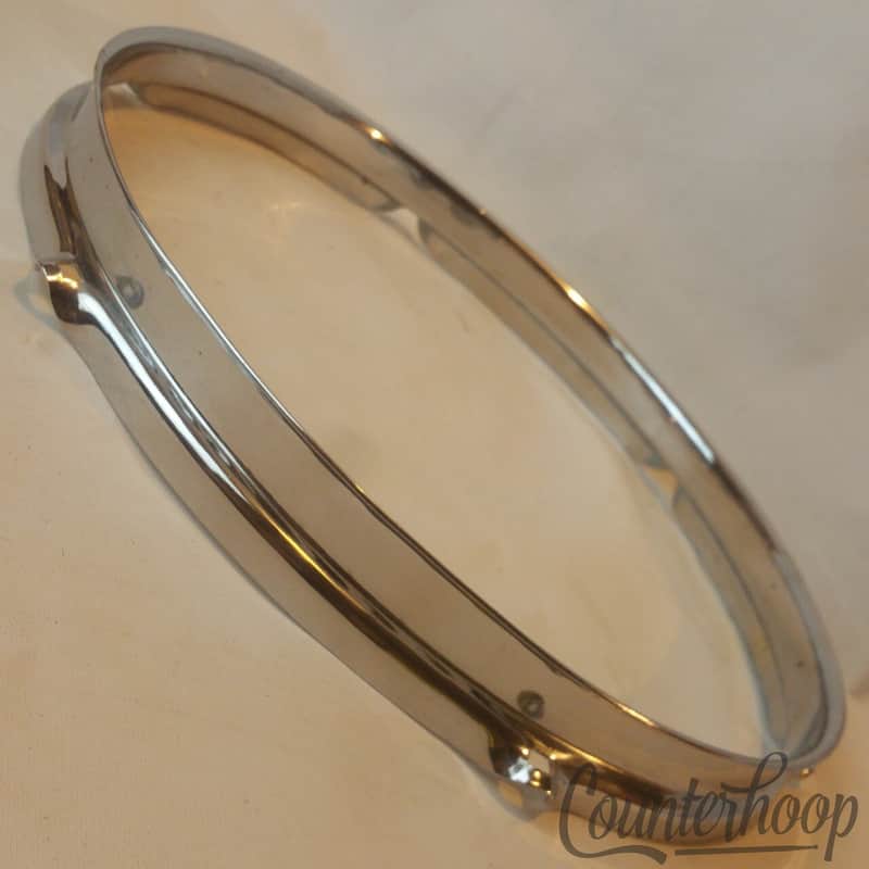 Rogers Tall-Boy 12"Tom Drum Rim/Hoop Triple-Flange Holiday Cleveland Vintage 60s image 1