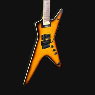 Dean ML 79 Floyd Flame Top Duncans TBZ Trans Brazilia Electric Guitar image 2