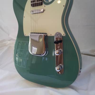palm guitar studio "tele" 2013 surf green image 7