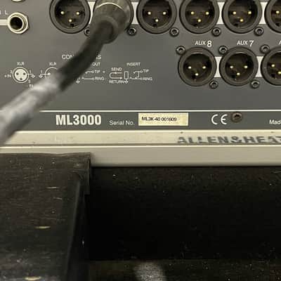 Allen Heath ML3000 Professional 40 Channel Audio Mixing Console w Meter Bridge, 2x Power Supplies, Connect Cable and Road cases image 11