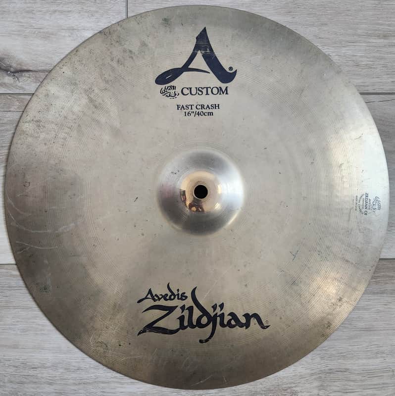 Zildjian 16" A Custom Fast Crash Cymbal 2002 - Present - Brilliant image 1