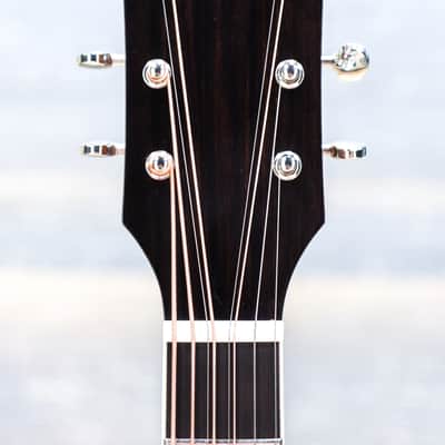 Guild BT-258E Deluxe Baritone Natural 8-String Jumbo Acoustic Electric Guitar image 5